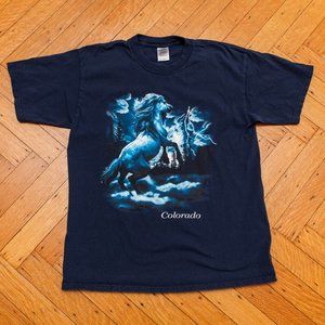 SOLD // Vintage Colorado Wild Stallion Tee